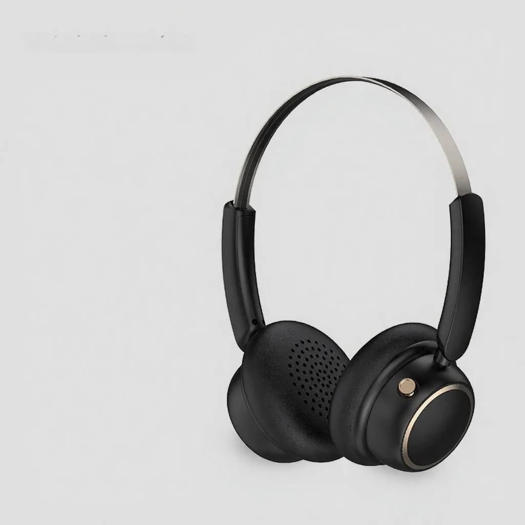 Retro vezeték nélküli Bluetooth fejhallgató fém fejpánttal és hosszú akkumulátor-üzemidővel