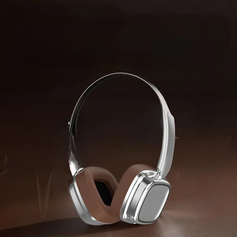 Retro stílusú vezeték nélküli fejhallgató Bluetooth 5.4-gyel és sztereó basszussal