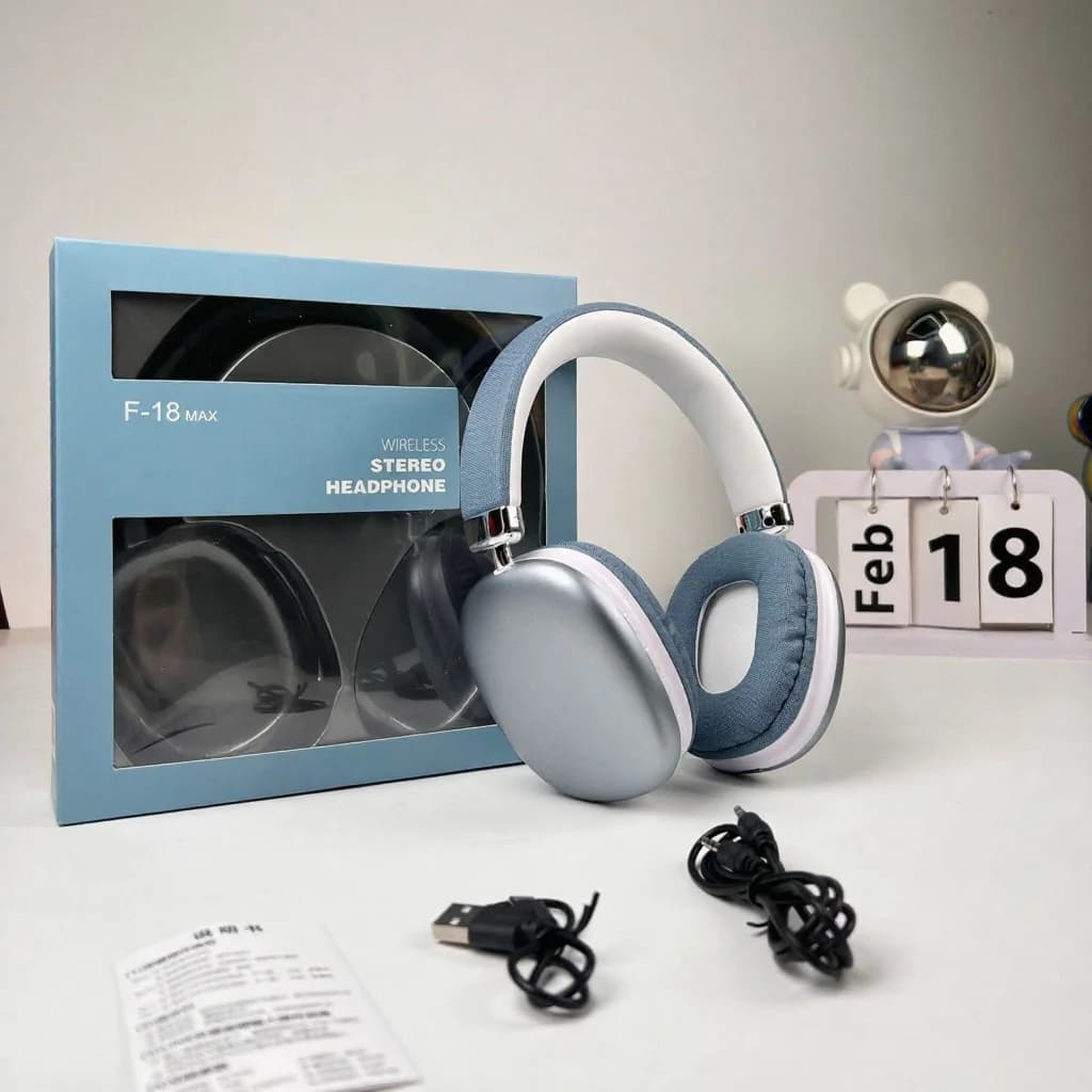 Vezeték nélküli fülön kívüli fejhallgató Bluetooth 5.4-gyel és hosszú akkumulátor-élettartammal