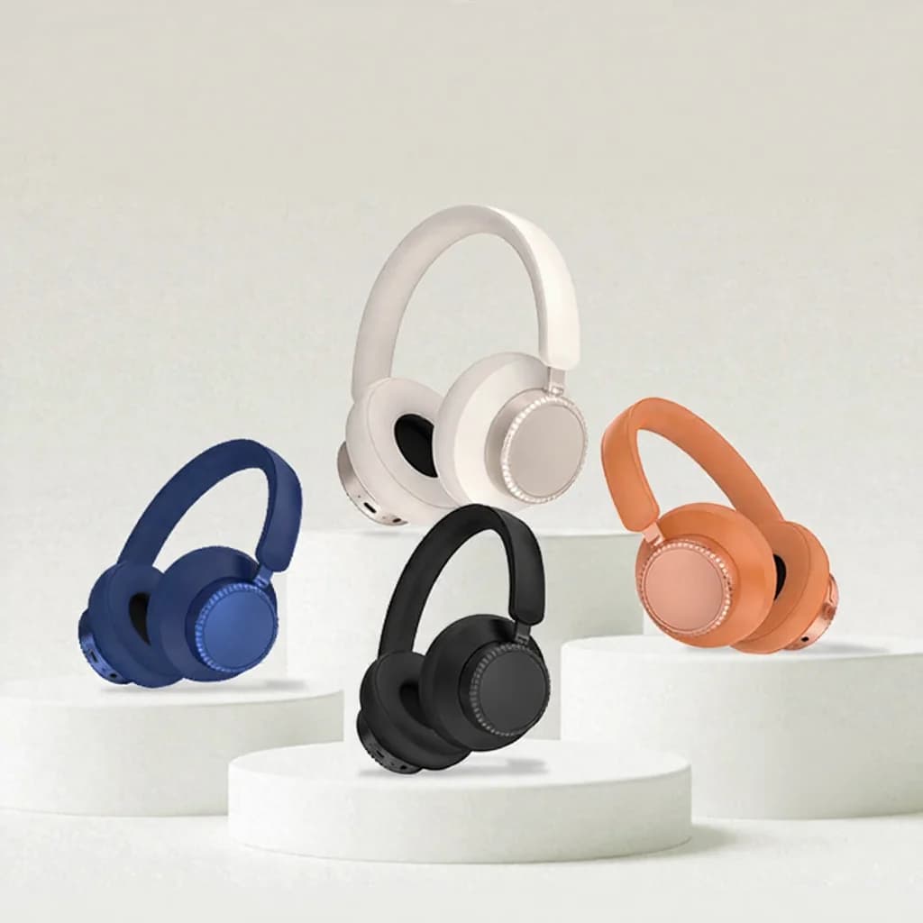 Aktív zajszűrős vezeték nélküli Bluetooth fejhallgató mikrofonnal