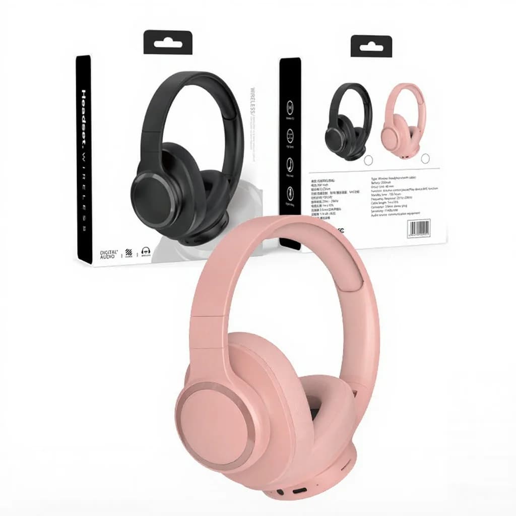 Vezeték nélküli fejhallgató hosszú üzemidővel és Bluetooth 5.4-gyel