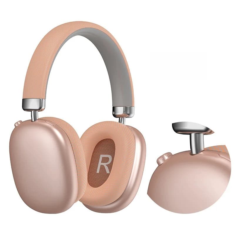 Vezeték nélküli fülön kívüli fejhallgató Bluetooth 5.4-gyel, hosszú üzemidővel, összecsukható