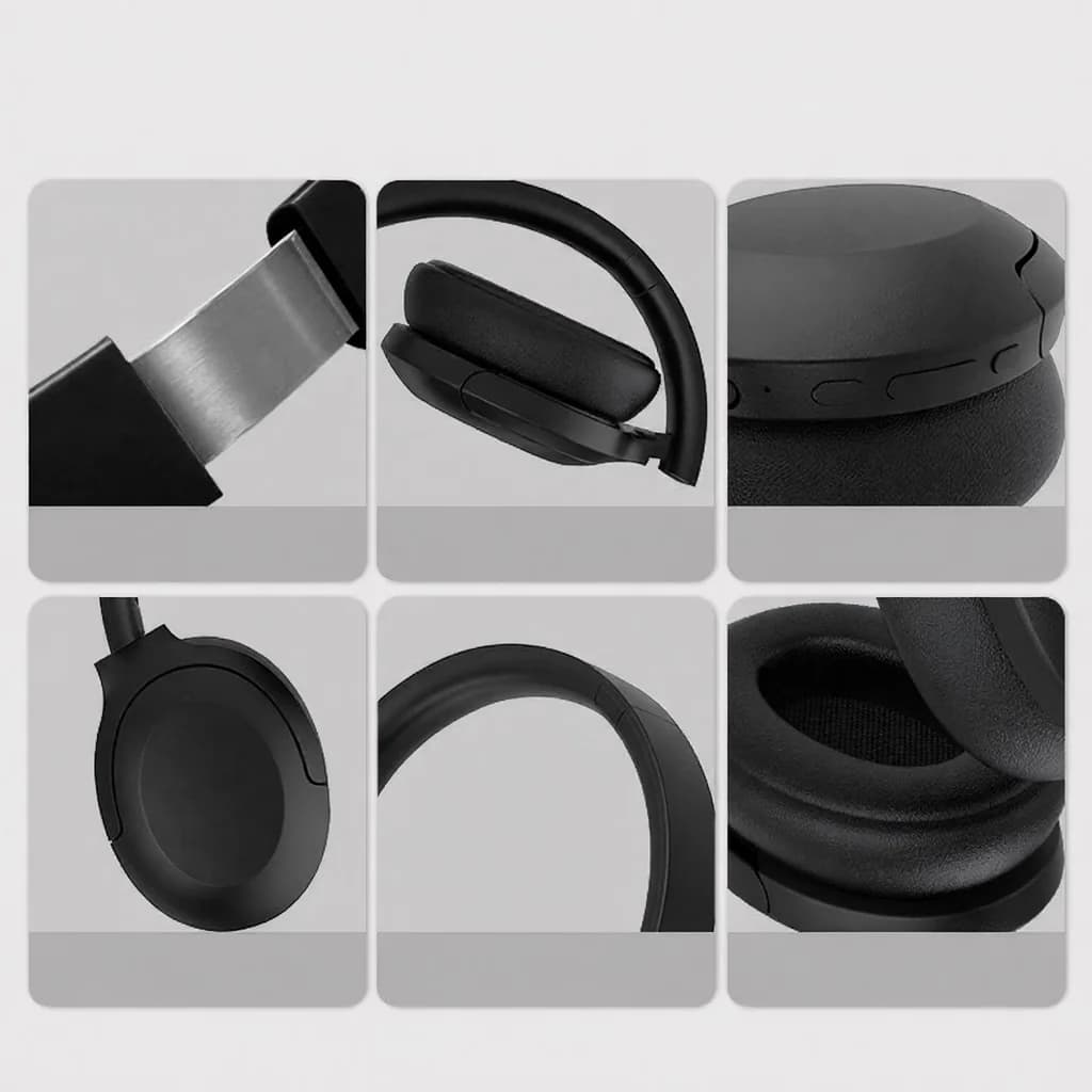Aktív zajszűrős Bluetooth fejhallgató vezeték nélkül 5.4