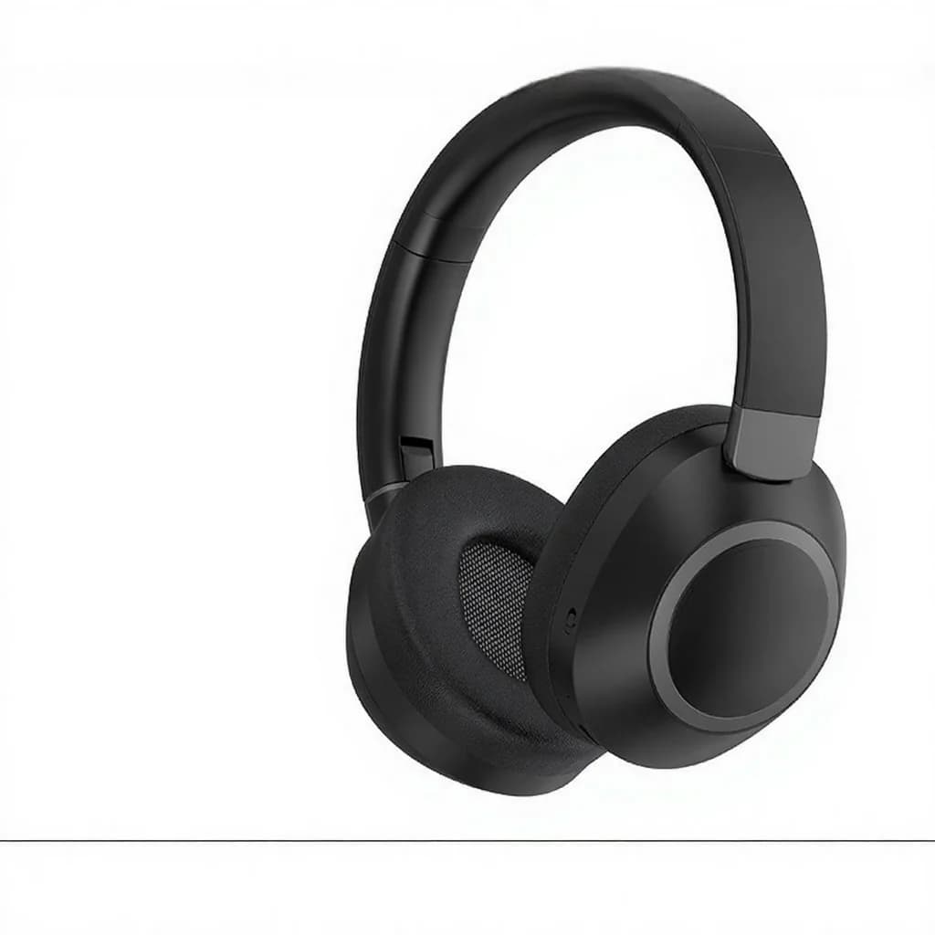Aktív zajszűrős vezeték nélküli Bluetooth fejhallgató, fülkagylós, sztereó