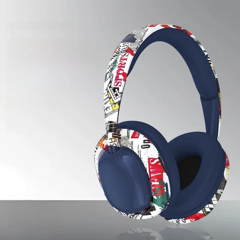 Fülön kívüli Bluetooth fejhallgató mély basszussal és vezeték nélküli kapcsolattal