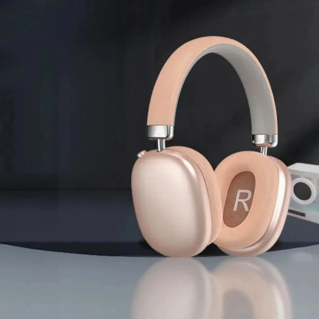 Vezeték nélküli fülön kívüli fejhallgató Bluetooth 5.4-gyel, hosszú üzemidővel, összecsukható