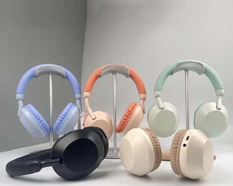 Vezeték nélküli Bluetooth fejhallgató mély basszussal és mikrofonnal