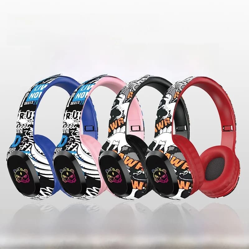 Vezeték nélküli fül körüli fejhallgató TF kártyahellyel és Bluetooth-tal