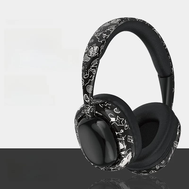 Fülön kívüli Bluetooth fejhallgató mély basszussal és vezeték nélküli kapcsolattal