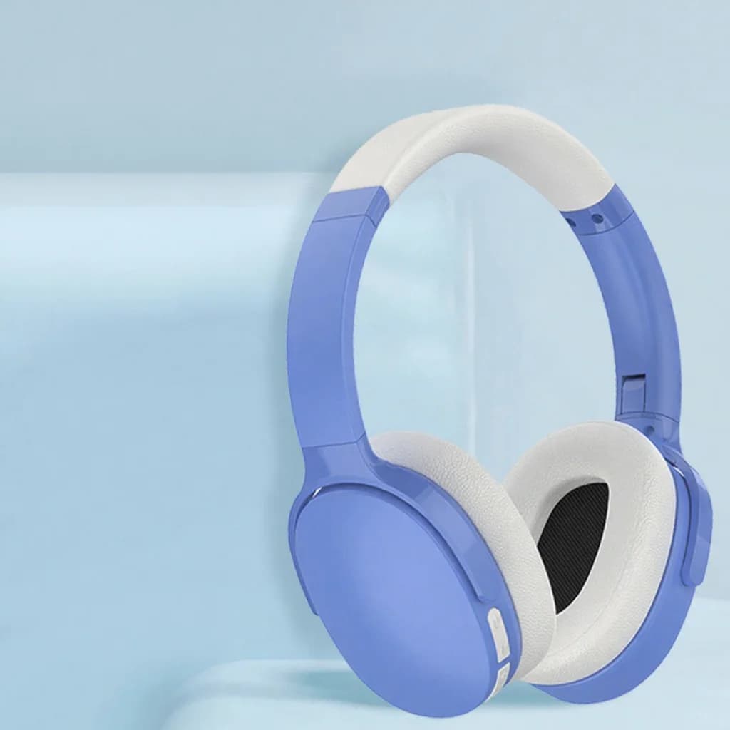 Vezeték nélküli fülkagylós Bluetooth fejhallgató hosszú akkumulátor-üzemidővel