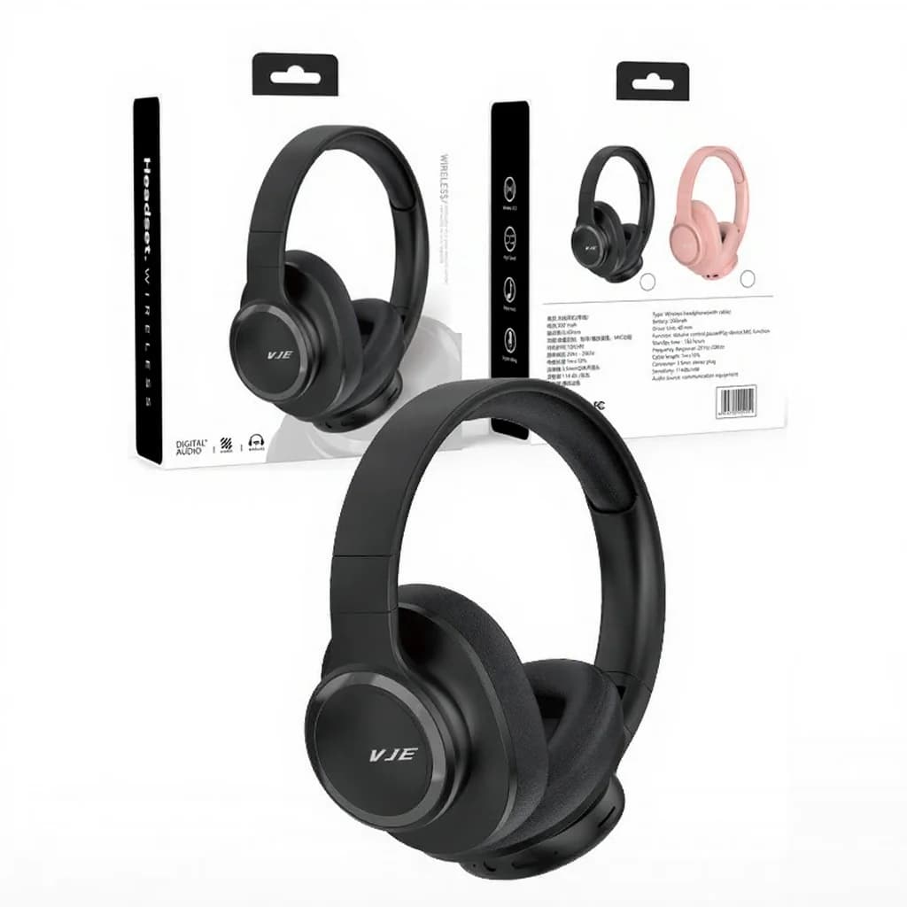 Vezeték nélküli fejhallgató hosszú üzemidővel és Bluetooth 5.4-gyel