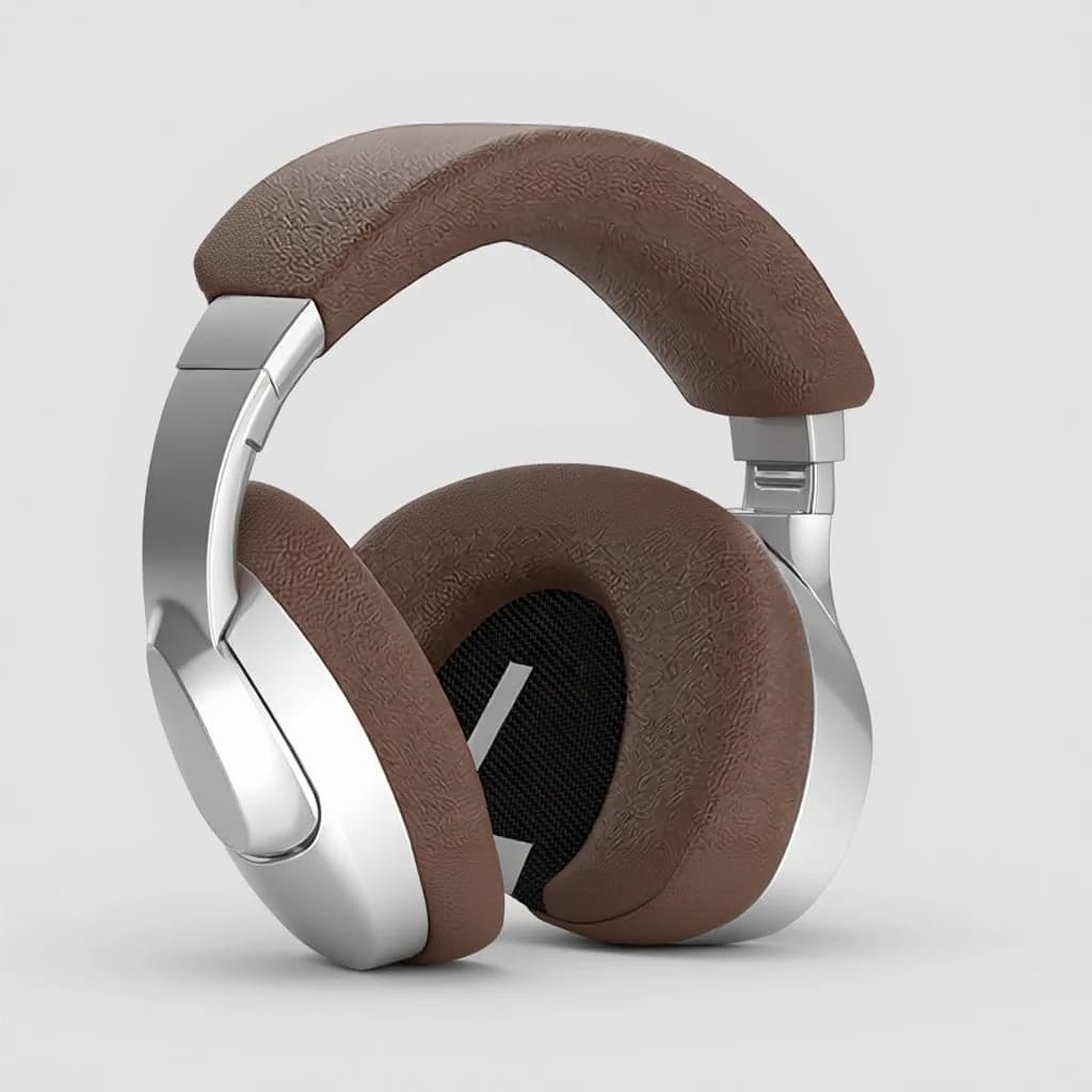 Retro vezeték nélküli Bluetooth fejhallgató mikrofonnal