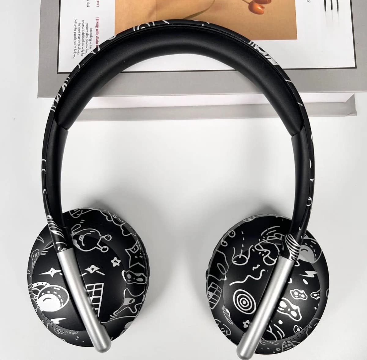Fülön kívüli Bluetooth fejhallgató TF kártyahellyel és vezeték nélküli csatlakozással