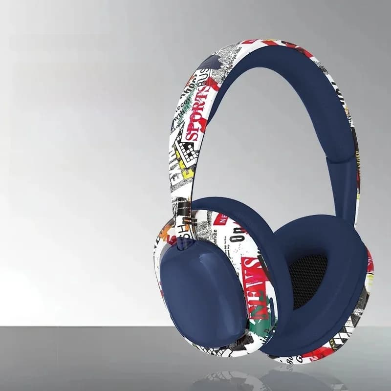 Fülön kívüli Bluetooth fejhallgató mély basszussal és vezeték nélküli kapcsolattal