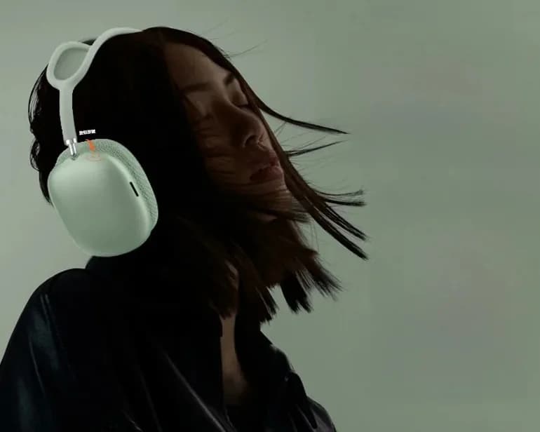 Bluetooth 5.4-es fejhallgató forgógombbal és FM rádióval