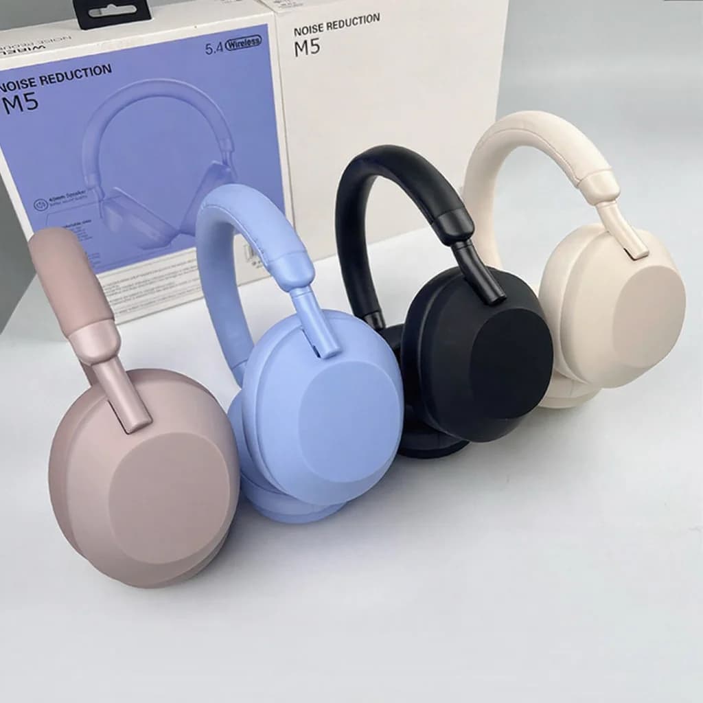 Aktív zajszűrős vezeték nélküli Bluetooth fejhallgató