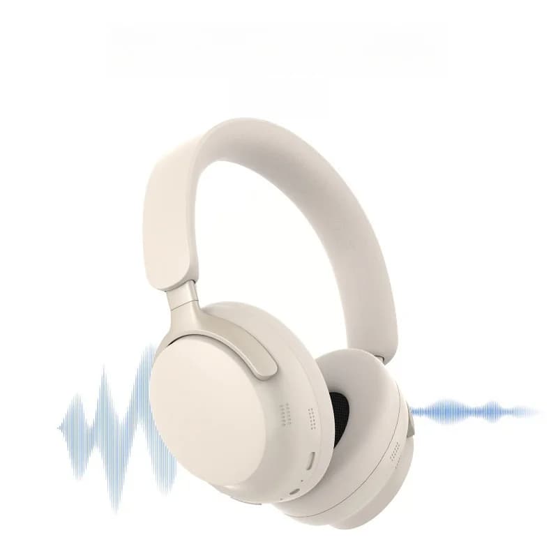 Vezeték nélküli fülön kívüli Bluetooth fejhallgató 3D sztereó hangzással és hosszú akkumulátor-üzemidővel