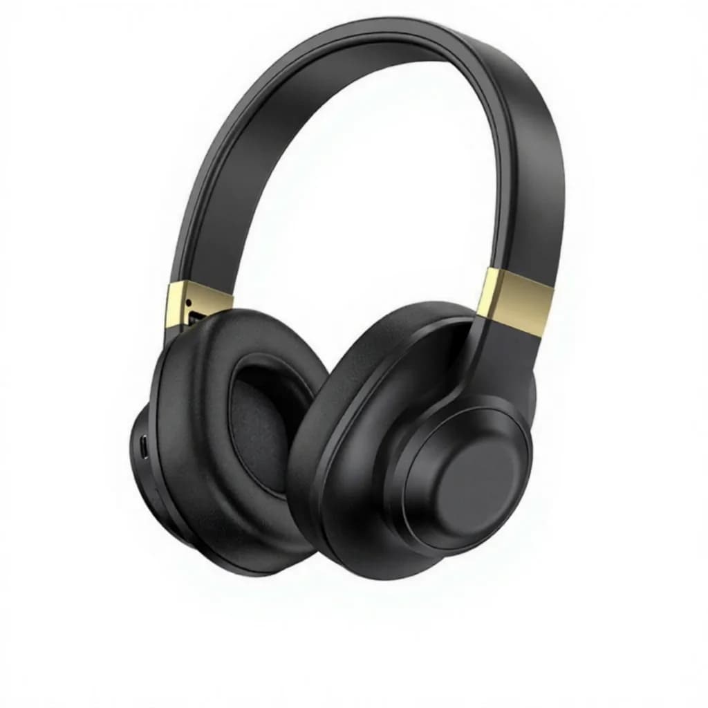 Vezeték nélküli Bluetooth fejhallgató mély basszussal és hosszú üzemidővel
