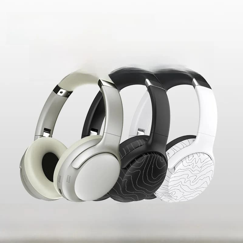 Vezeték nélküli fülkörüljáró Bluetooth fejhallgató FM rádióval és zajcsökkentéssel