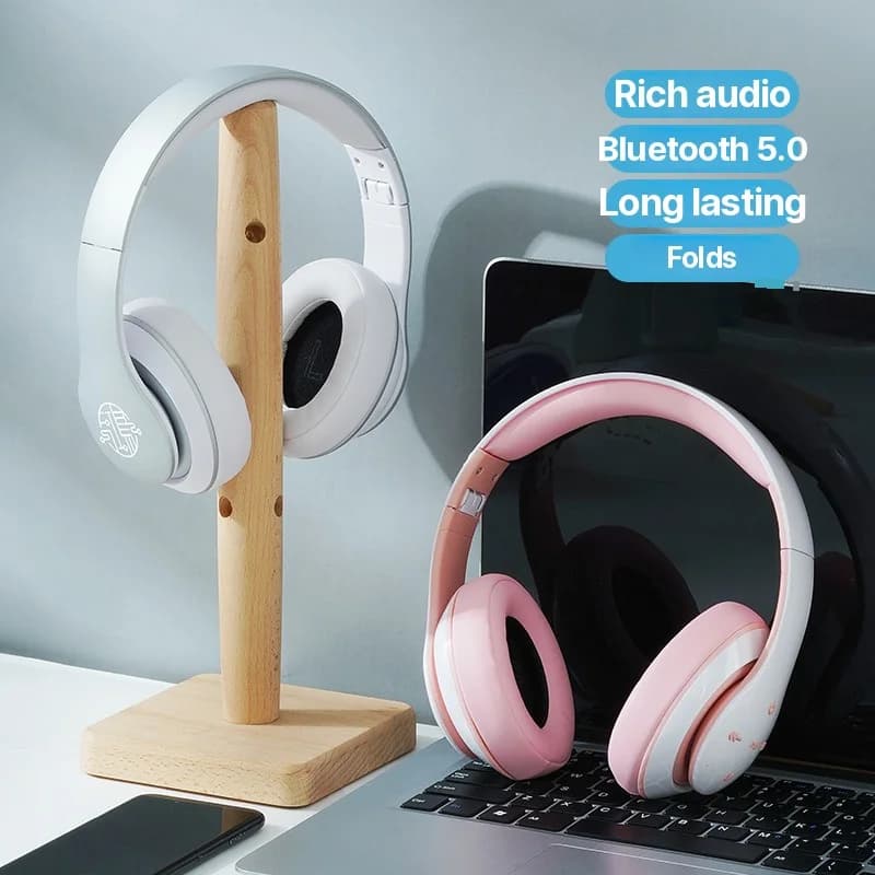 Fülön kívüli vezeték nélküli Bluetooth fejhallgató hosszú akkumulátor-üzemidővel