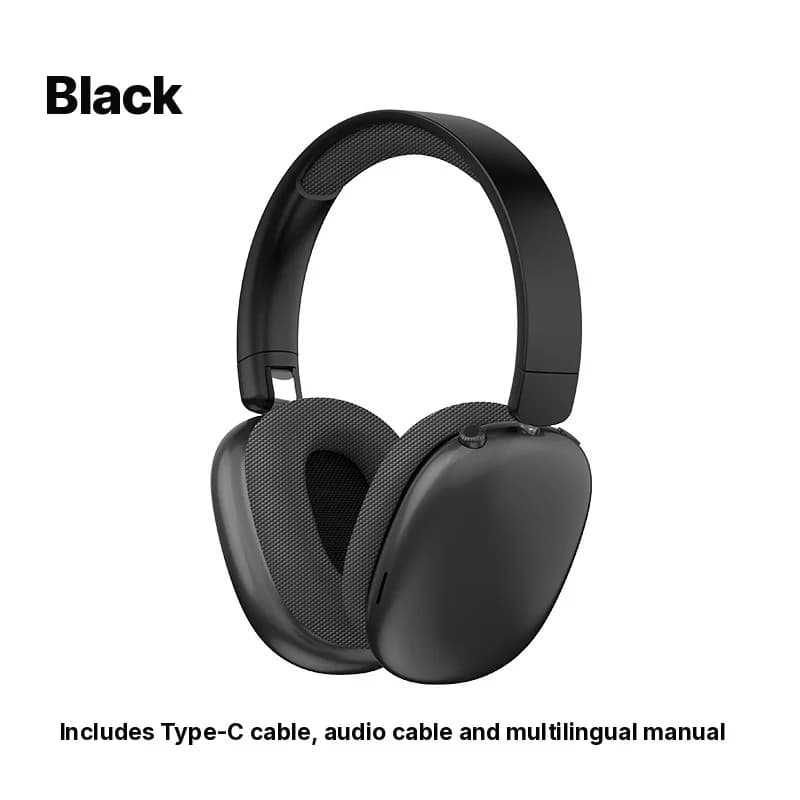 Vezeték nélküli fülkagylós Bluetooth fejhallgató FM rádióval és TF-kártya foglalattal