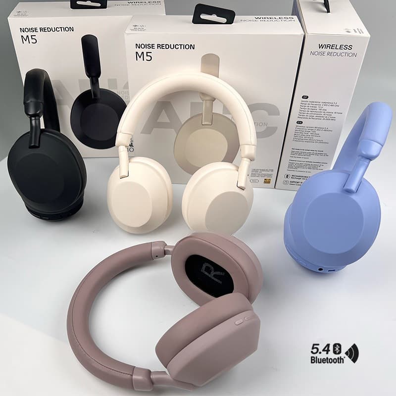 Aktív zajszűrős vezeték nélküli Bluetooth sztereó fejhallgató